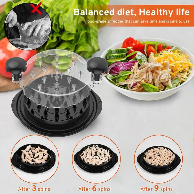 Easy Chicken Shredder Tool – Quick, Ergonomic & Safe Meat Shredding for Chicken, Beef & Pork