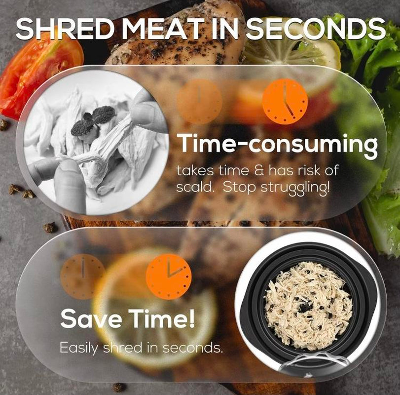 Easy Chicken Shredder Tool – Quick, Ergonomic & Safe Meat Shredding for Chicken, Beef & Pork